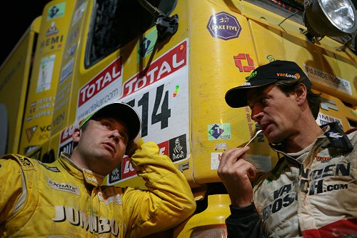 Wespennest in Dakar Rally